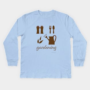 Gardening Kids Long Sleeve T-Shirt